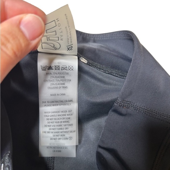 P.E Nation Orange Varsity Racing Stripe Athletic Active Workout Legging XS - Picture 16 of 16